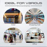 Robutt Stylish Wall Mounted Liquid Soap Dispenser - Gun Grey (300 ml)